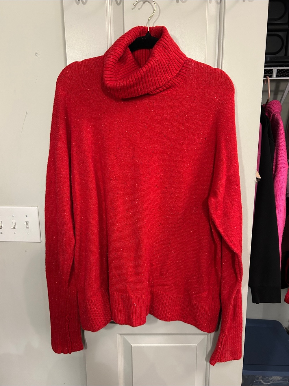 NWOT Women's Old Navy Sosoft Red Turtleneck Sweater